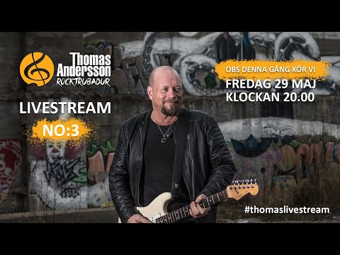 Thomas Andersson Livestream NO:3, 2020 (Cover Songs)