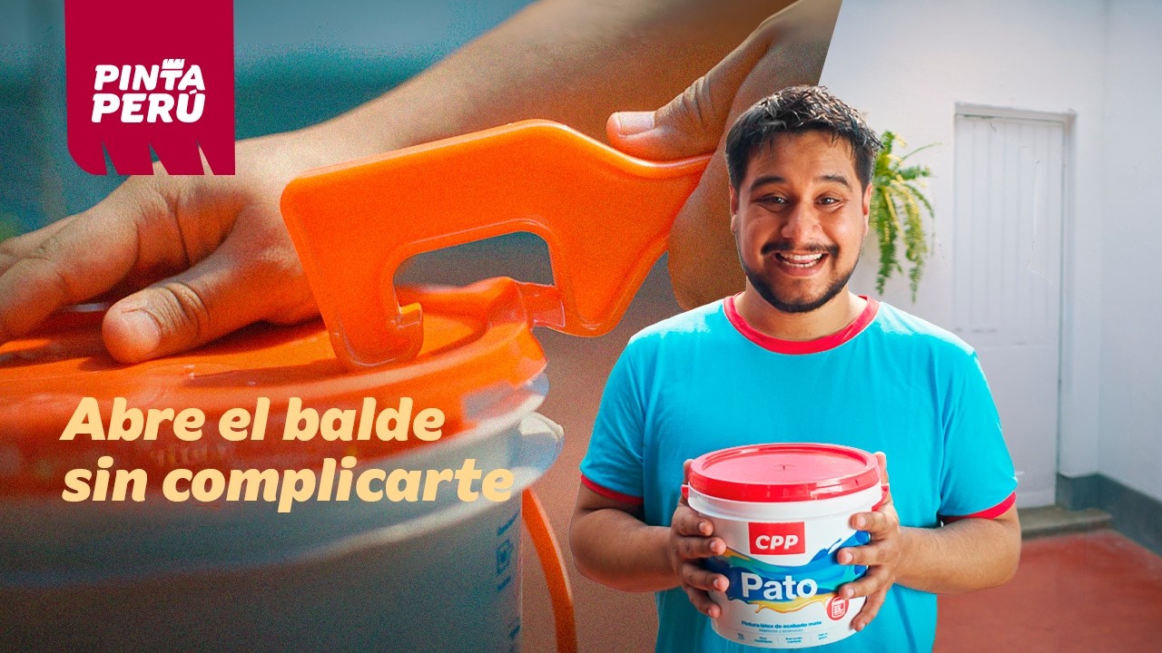 Manos a la Brocha: ¡Abrir un balde de pintura es facilito!