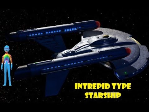 Intrepid Type Starship Star Trek Enterprise