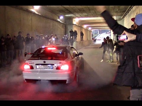 Monza Speed Day - GERMAN ROUND 18/01/15 Crazy TUNNEL Launches & Accelerations!