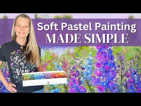 Embrace the Art of Soft Pastels: EASY to Follow Soft Pastel Tutorial for Beginner Artists! 🌟