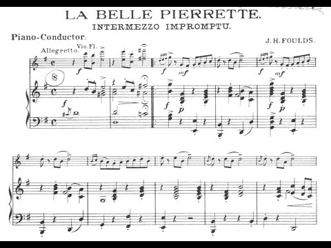 John Foulds - 'La Belle Pierrette' Intermezzo Impromptu