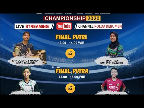 GRAND FINAL LIGA FUTSAL PELAJAR POLDA-ETNIK 2020 - LIVE TRISCORE KEBUMEN