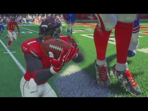 Madden 18 Career Mode WR Ep 4 - AMAZING TOE DRAG TOUCHDOWN CATCH!