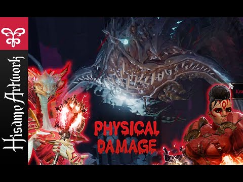 Necromancer summoner & Healing Rogue | Physical damage build guide | End boss fight