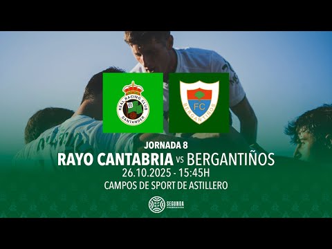 Rayo Cantabria vs Bergantiños | Jornada 8 | Segunda RFEF 25/26