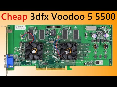 3dfx Voodoo 5 5500 Retro Gaming on a budget