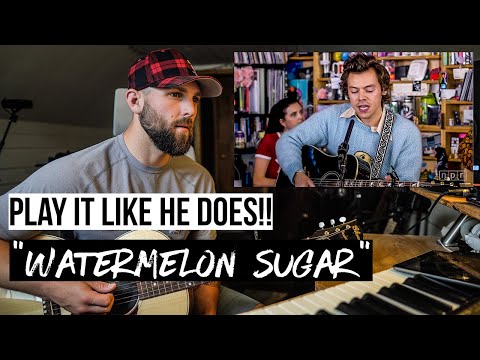 How To Play "Watermelon Sugar" Just Like Harry Styles