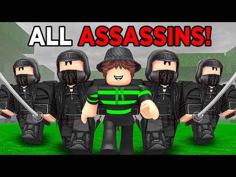 SPEEDRUNNING With 5 ASSASSINS In 99 Nights In The Forest!