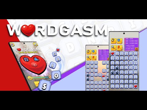 WordGasm Word Search Puzzle