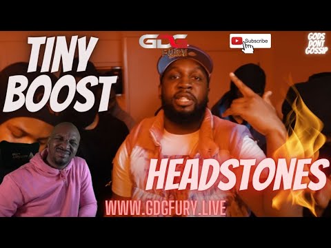 ON HIS BULLY!!! AMERICAN Reacts to Tiny Boost - Headstones
