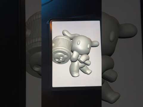 3D sculpting designer toys with Nomad sculpt on iPad