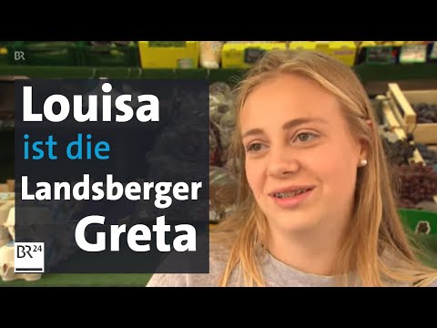 Die Landsberger "Greta Thunberg": Louisa Kasteleiner | BR24