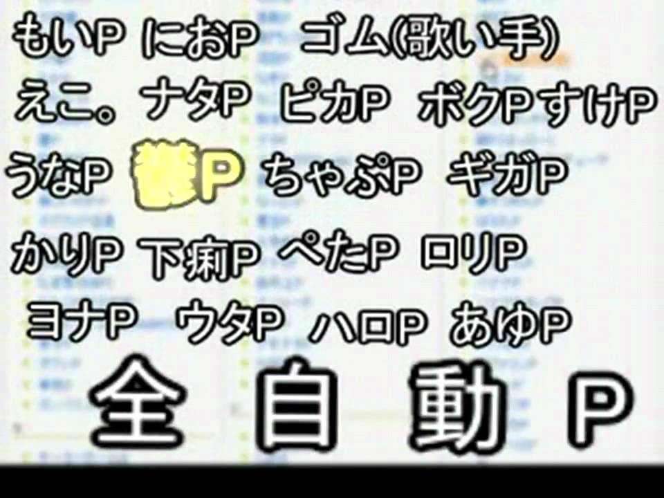 【初音ミクオリジナル】　P　名　言　っ　て　み　ろ　！　【550人】