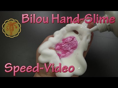 Speed-Video: Bilou-Slime in der Hand - selber machen - DIY