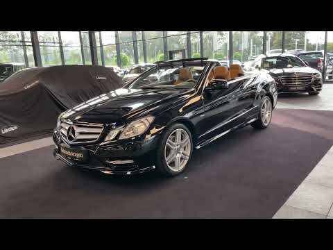 19408 Mercedes-Benz E 350 CDI Cabriolet AMG Line Leder beige AIRCAP