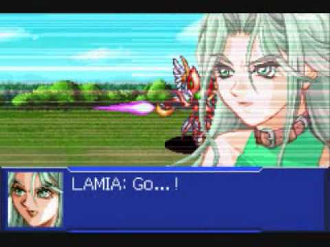 GBA Super Robot Taisen Original Generation 2 Angelg all attacks