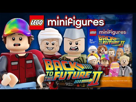 LEGO Back to the Future Part II Collectible Minifigures Series! Custom CMF Series!