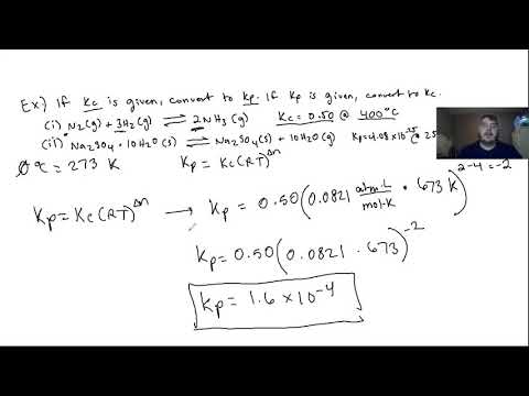 Equilibrium Constants: How to Calculate Kp from Kc and Vice Versa