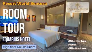 Hotel Equarius Resorts World Sentosa Singapore - Deluxe King Bedroom