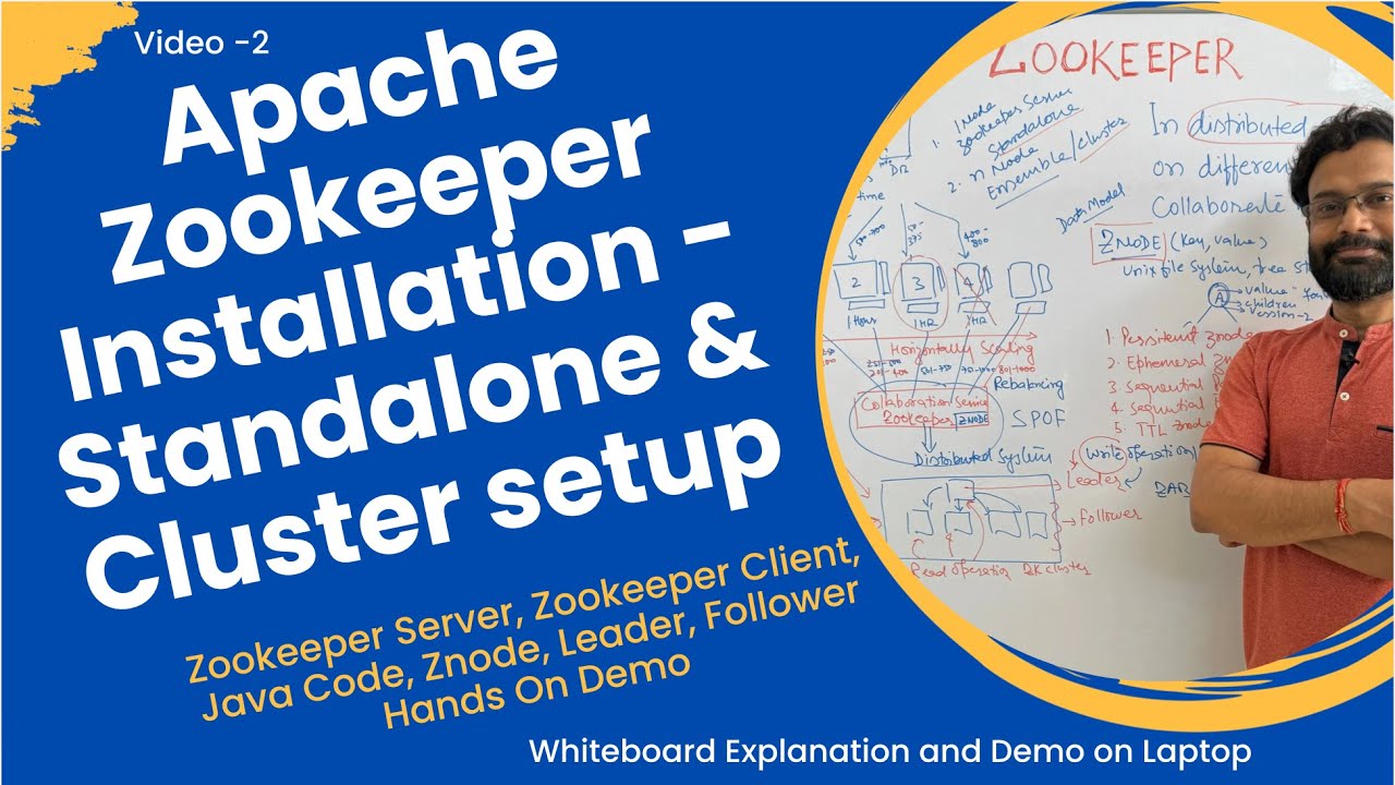 Zookeeper Installation | Cluster Setup | Java Code | Znode | Hands on Demo | 2