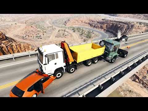 Car Crashes Marathon 2024 #06 - BeamNG Drive | Hyper Wings