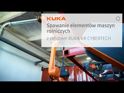 , title : 'Welding of agricultural machinery components with a KUKA KR CYBERTECH robot'