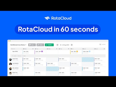 RotaCloud in 60 Seconds