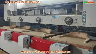 Máy phay khoan Cnc 4 trục 16 dao 5 Axis Woodmaster