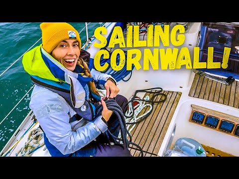 LIVING OFF GRID In Cornwall: SAILING Mevagissey to Fowey I Ep. 72
