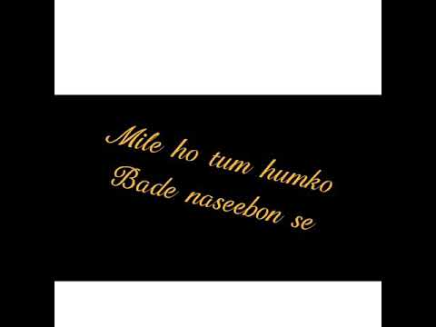 Mile ho tum humko - Femida Thidil