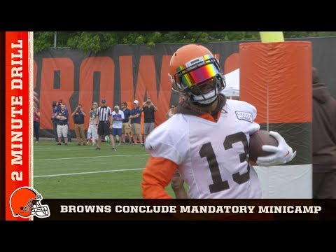 Browns conclude Mandatory Minicamp | 2 Minute Drill Video