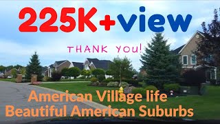 American Village life | Beautiful American Suburb | Travel Eye 4K