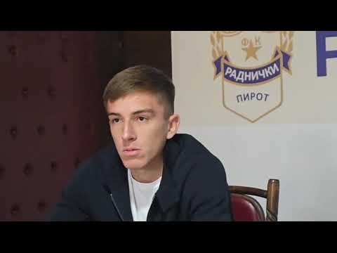 Mateja Mladenović, najava utakmice Radnički Pirot – Bor, 23.10.2025.