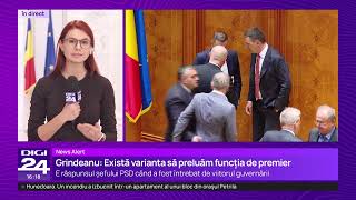 Grindeanu nu exclude varianta ca PSD să preia guvernarea și funcția de premier