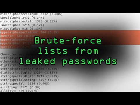 Create Brute-Force Wordlists from Leaked Password Databases [Tutorial]