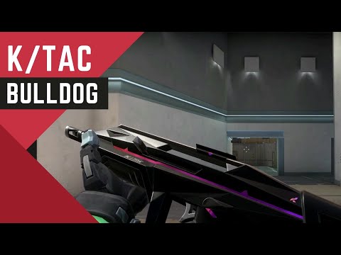 Ktac Bulldog Skin Showcase - Valorant Battlepass Skins