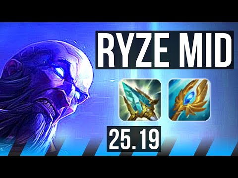 RYZE vs VLADIMIR (MID) | 9/2/3 | KR Master | 25.19