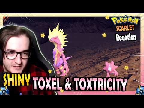 DUO CASINISTA! - TOXEL-TOXTRICITY SHINY REACTION - Pokémon Shiny Living Dex [183-184]