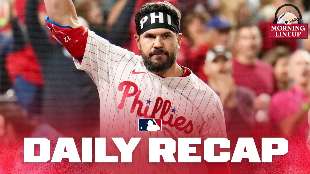 Kyle Schwarber hits his 50th HR, Blue Jays walk-off, and MORE! | Morning Lineup (MLB Daily Recap)