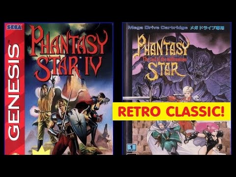 PHANTASY STAR IV 4 Retro Classic Best Sega Mega Drive Genesis music!