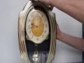 SOLD CITIZEN WALL TOP Clock 12 Chimes RARE Glass QHS265 A Oval Melody Chime