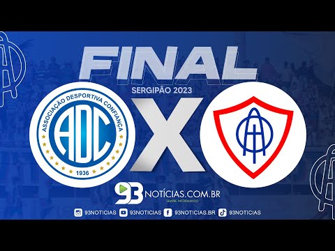 CONFIANÇA X ITABAIANA - FINAL CAMPEONATO SERGIPANO 2023 - ÁUDIO