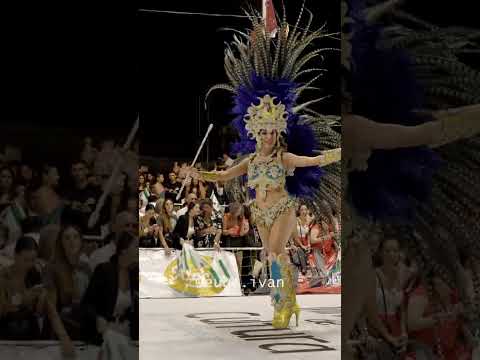 Bastonera ganadora del carnaval de Concordia - Entre Rios -2023