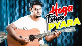 Hoga tumse pyara kaun on acoustic guitar | Old hindi songs on acoustic guitar | crashtalk by sudip