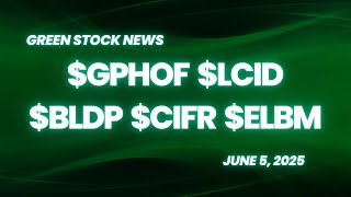 Graphite One ($GPHOF) | Lucid Motors ($LCID) | Ballard Power Systems ($BLDP) | Cipher Mining ($CIFR)