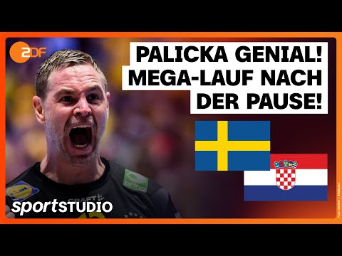 Schweden – Kroatien Highlights | Handball-EM 2026 | sportstudio