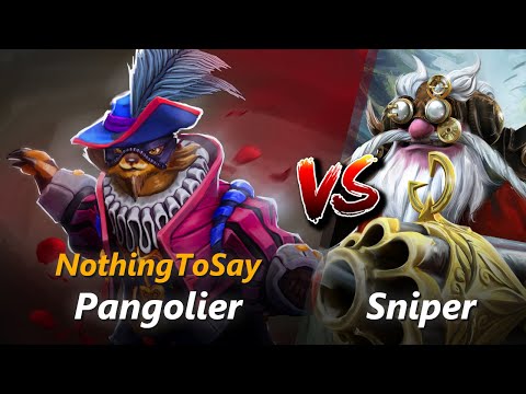 NothingToSay mid Pangolier vs Sniper | First 10 minutes