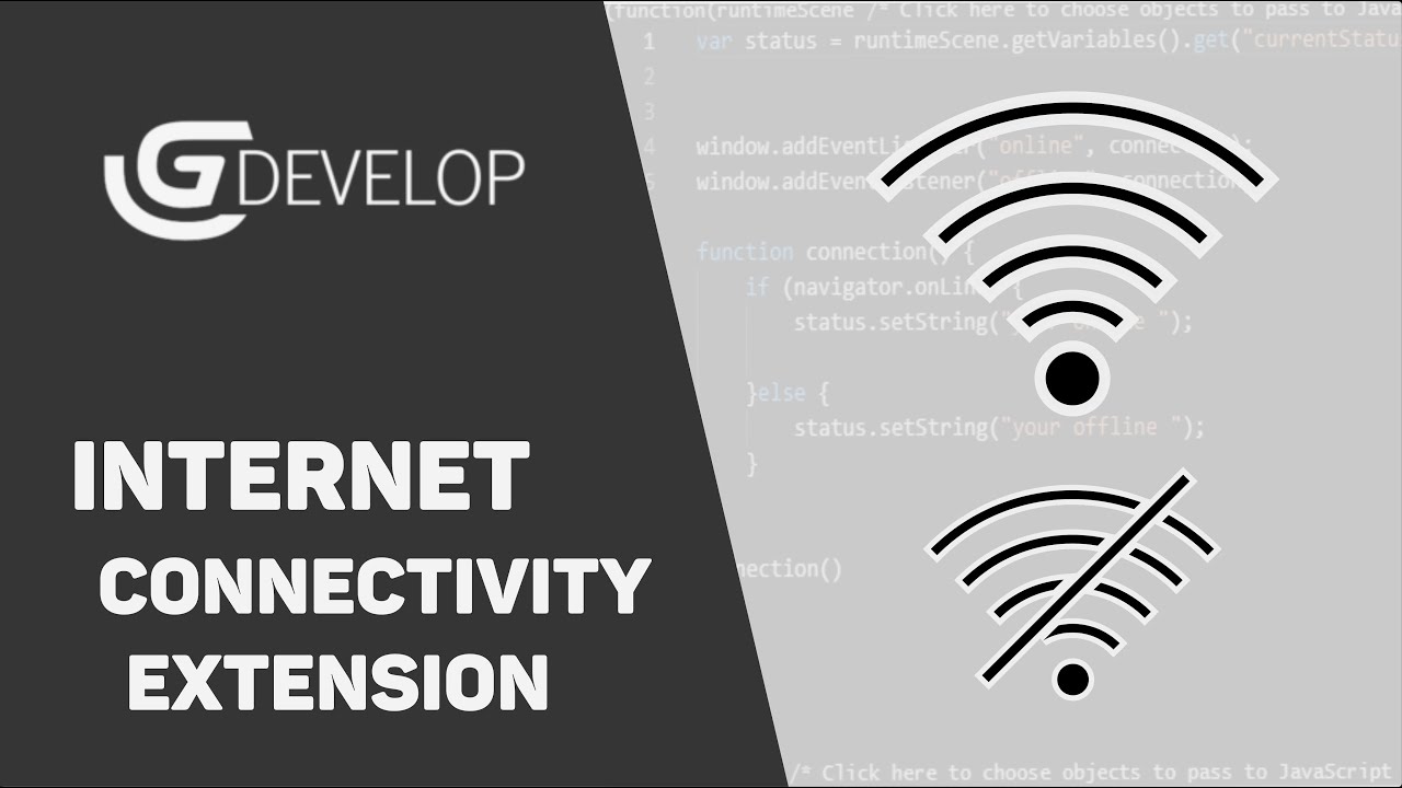 Internet Connectivity Extension | GDevelop 5