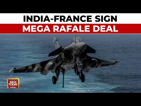 India Inks Deal With France For 26 Rafale-M Fighter Jets For Indian Navy | India Today